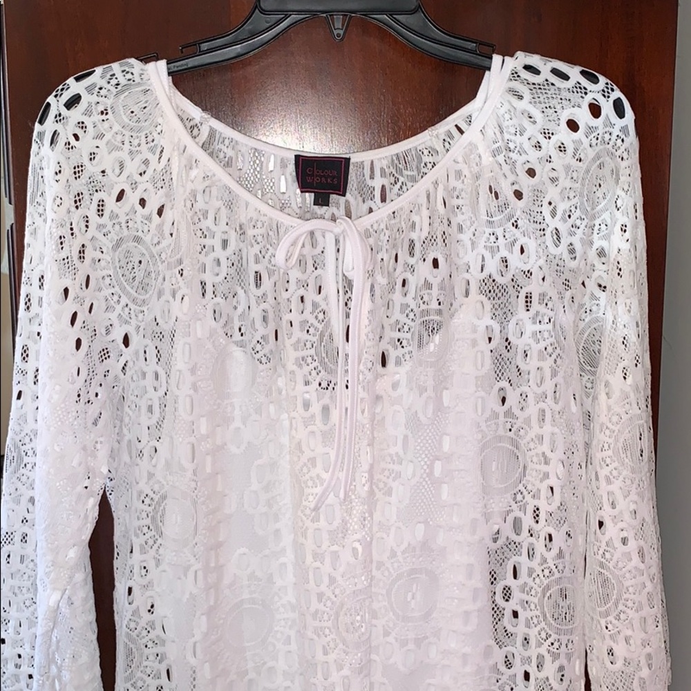 NWOT Colour Works Top Size Large